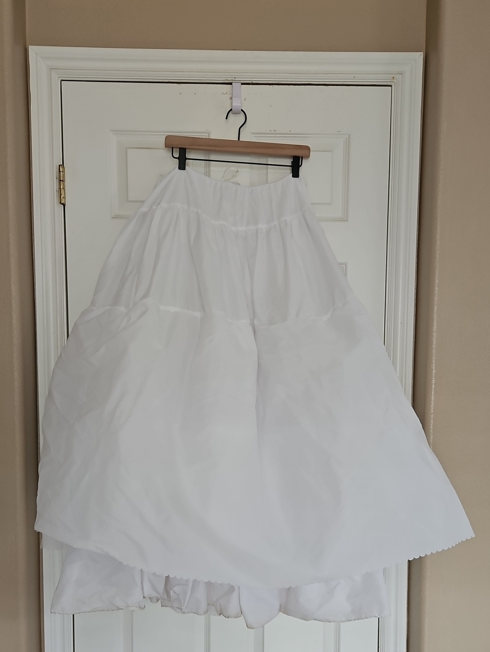 Layered Tulle & Satin Crinoline Skirt